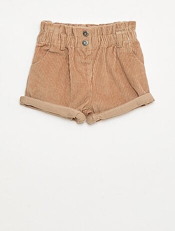 Short in velluto