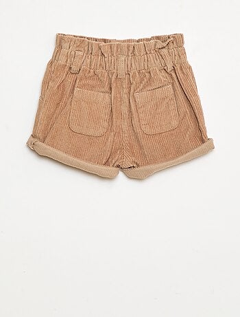 Short in velluto
