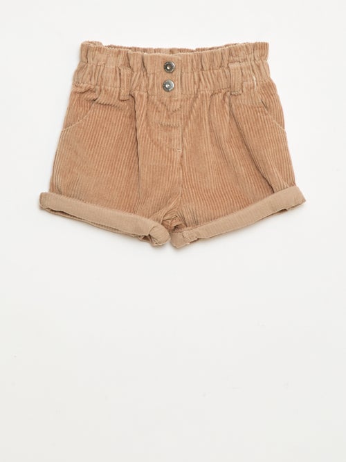 Short in velluto - Kiabi