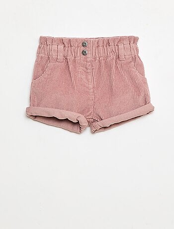 Short in velluto