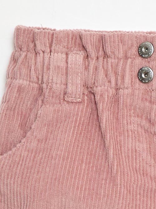 Short in velluto - Kiabi