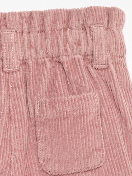 Short in velluto - Kiabi