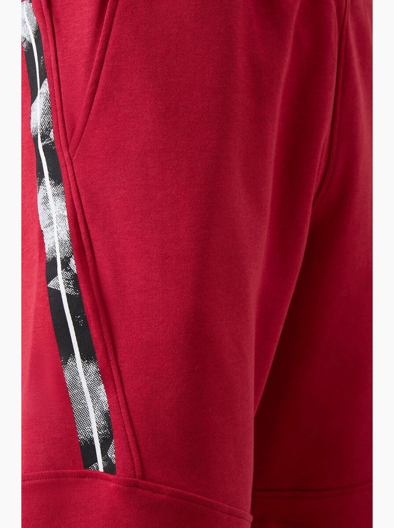 Short jogging facile da indossare tommy Rosso - Kiabi