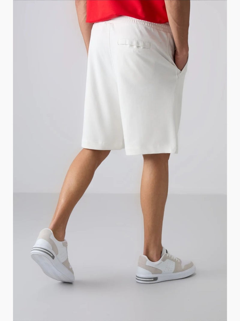 Short jogging in maglia tommy Bianco - Kiabi