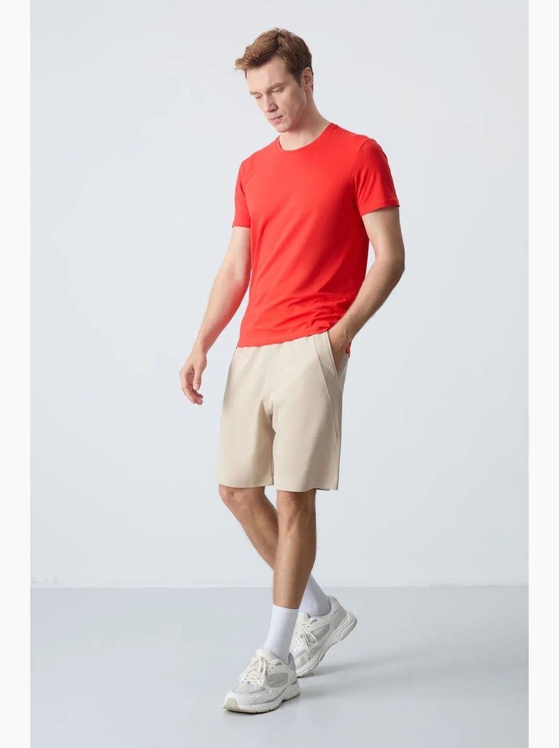 Short jogging misto cotone tommy Beige argilla - Kiabi