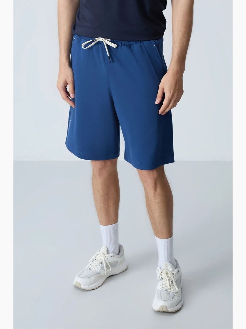 Short jogging misto cotone tommy Blu - Kiabi