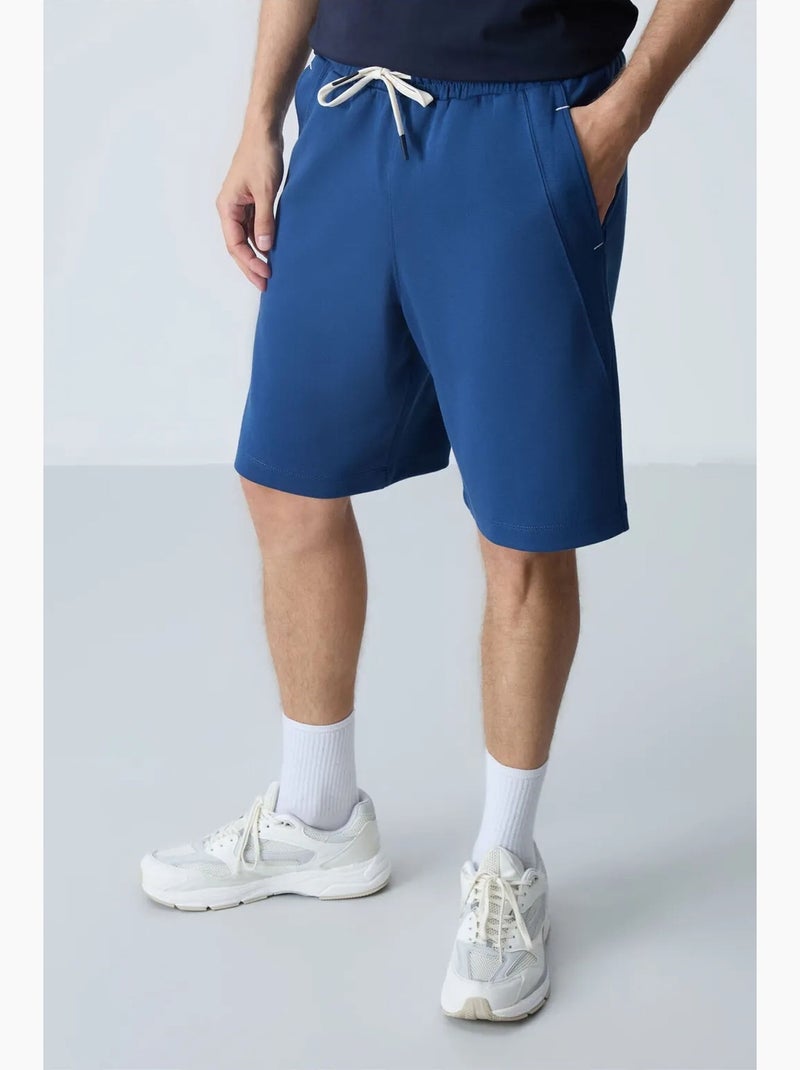 Short jogging misto cotone tommy Blu - Kiabi