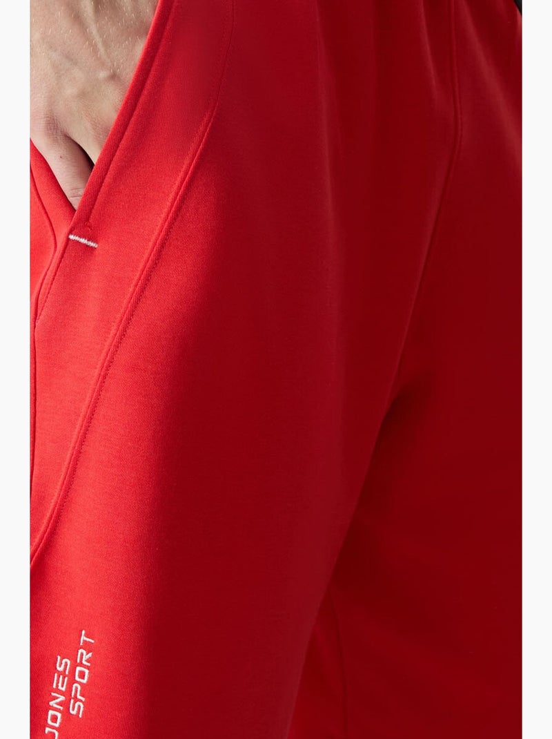 Short jogging misto cotone tommy Rosso - Kiabi