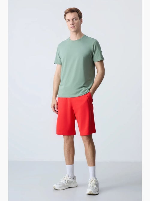 Short jogging misto cotone tommy - Kiabi