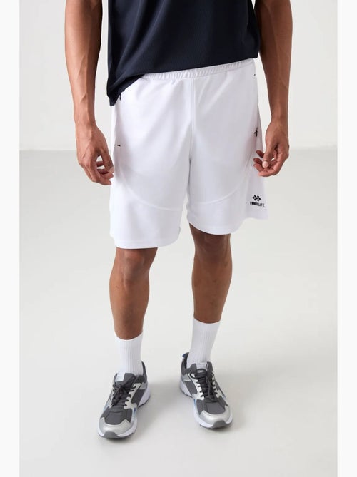 Short jogging tinta unita in maglia tommy - Kiabi