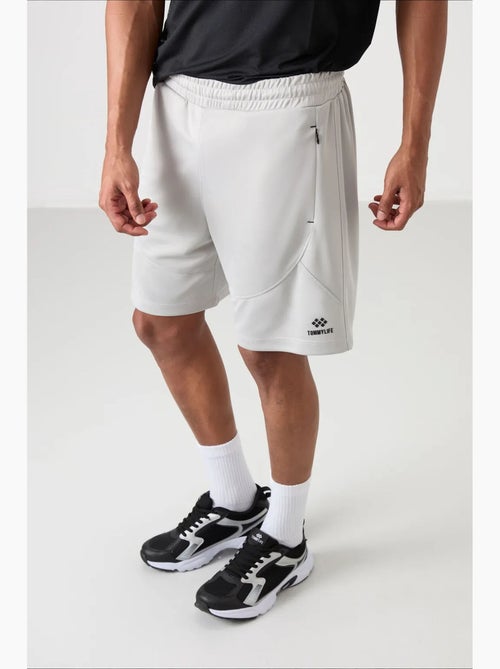 Short jogging tinta unita in maglia tommy - Kiabi