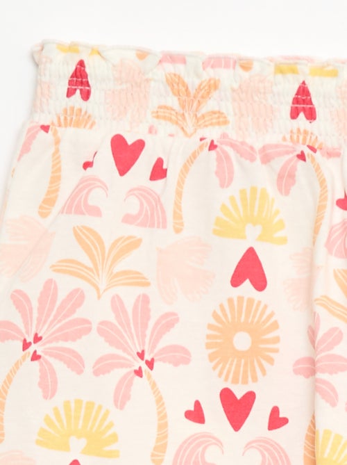 Short leggero con volant - Kiabi