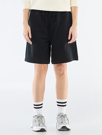 Short lunghi in french terry