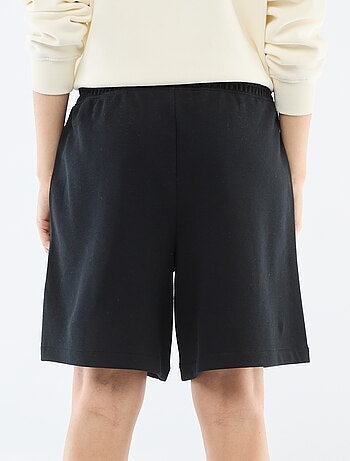 Short lunghi in french terry