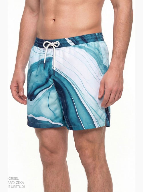 Short marble da uomo penti - Kiabi
