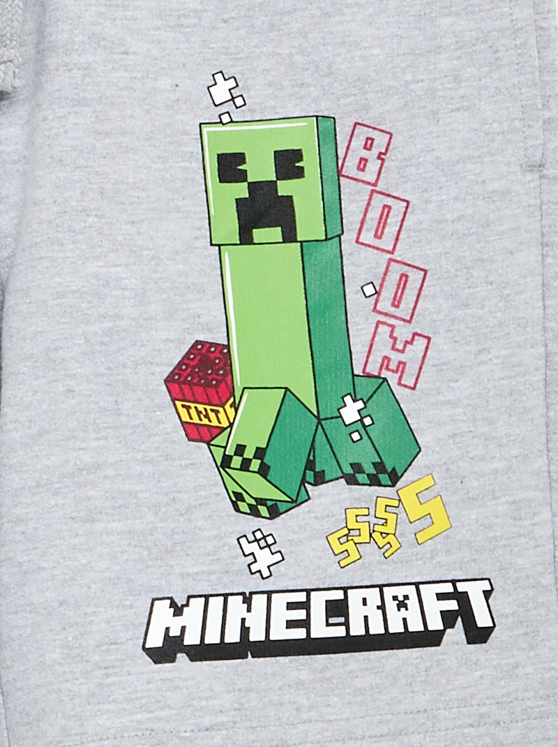 Short 'Minecraft' Grigio - Kiabi