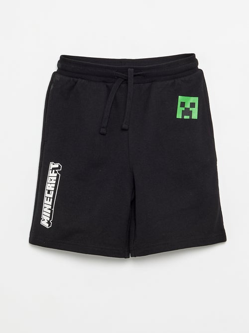 Short 'Minecraft' in felpa non garzata - Kiabi