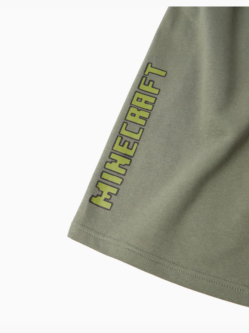 Short « Minecraft », MO Fashion Verde - Kiabi