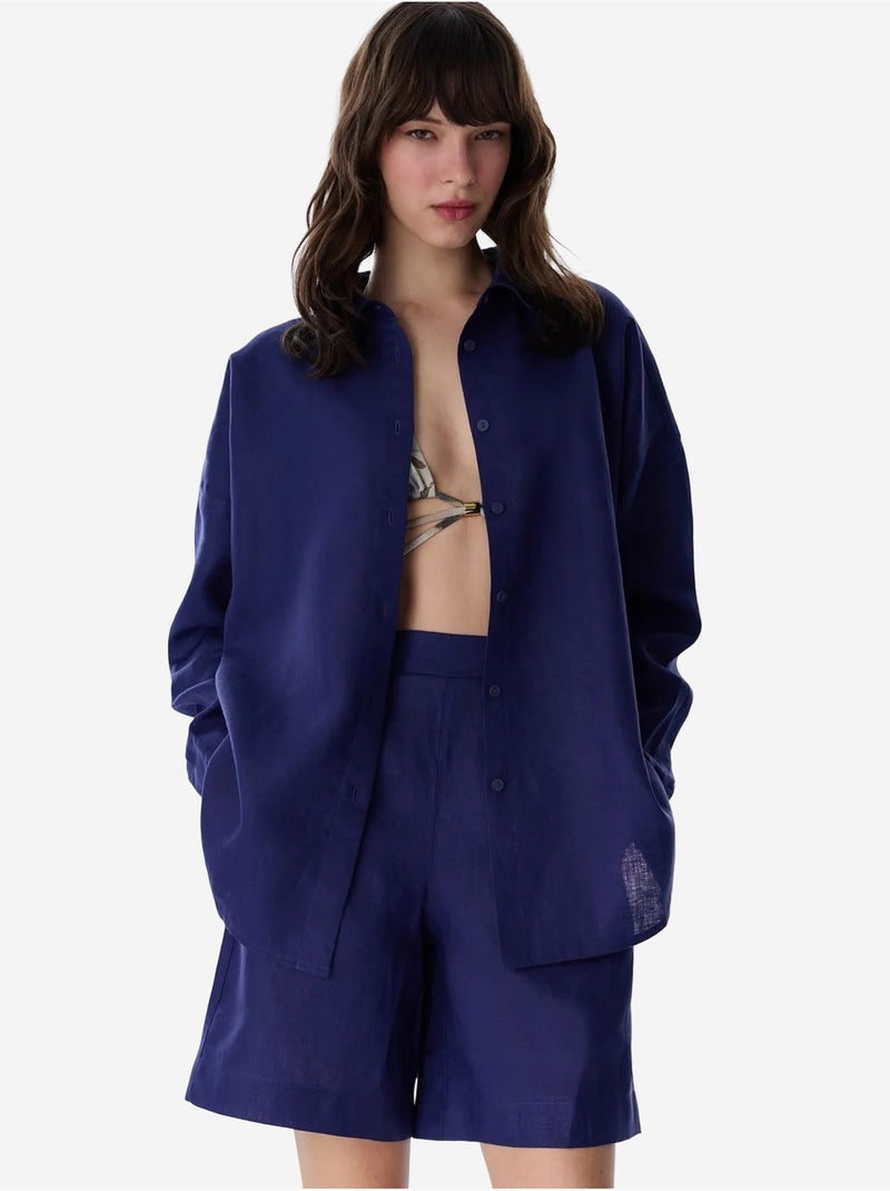 Short nina city penti Blu marino - Kiabi