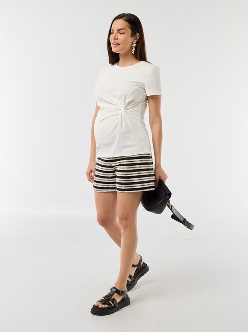 Short premaman all'uncinetto - Kiabi