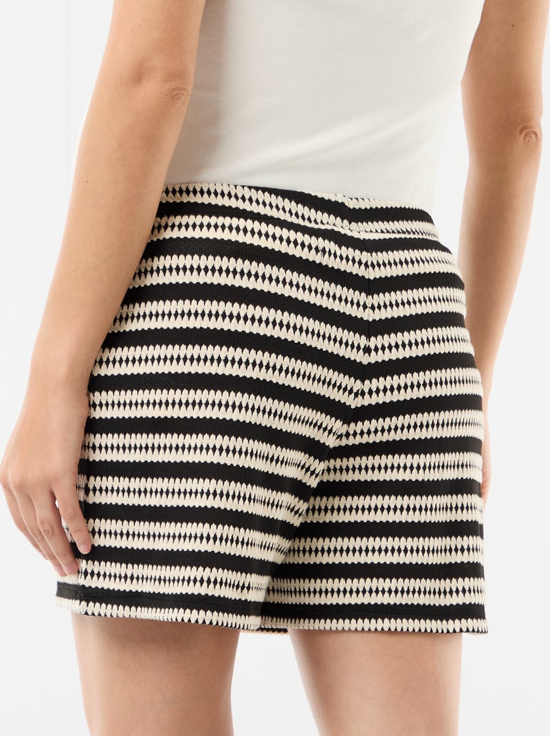 Short premaman all'uncinetto Beige - Kiabi