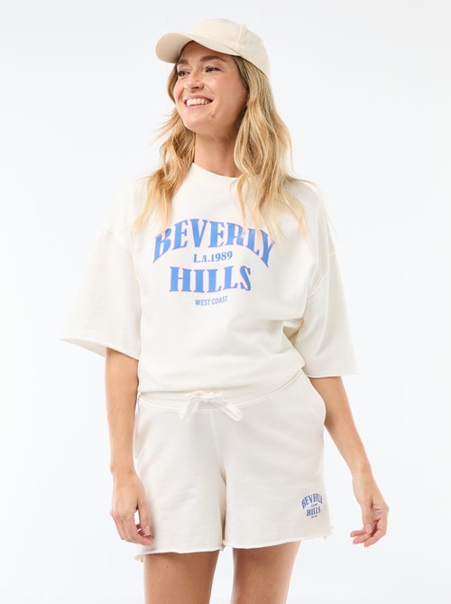 Short premaman in French Terry - Kiabi