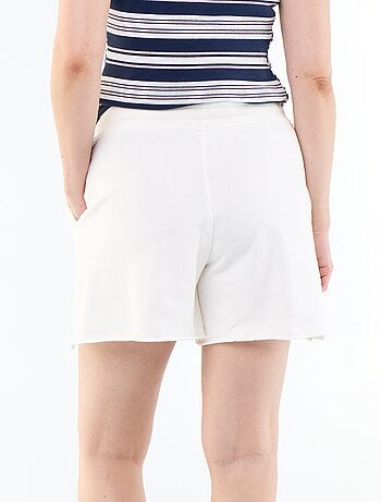 Short premaman in french terry