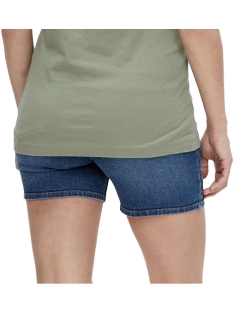Short Premaman in Jeans da Donna Mamalicious Blu - Kiabi