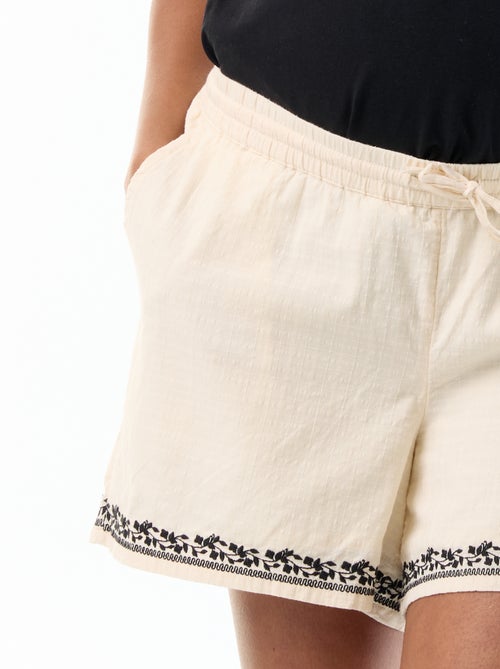 Short premaman ricamato - Kiabi Short premaman ricamato - Kiabi