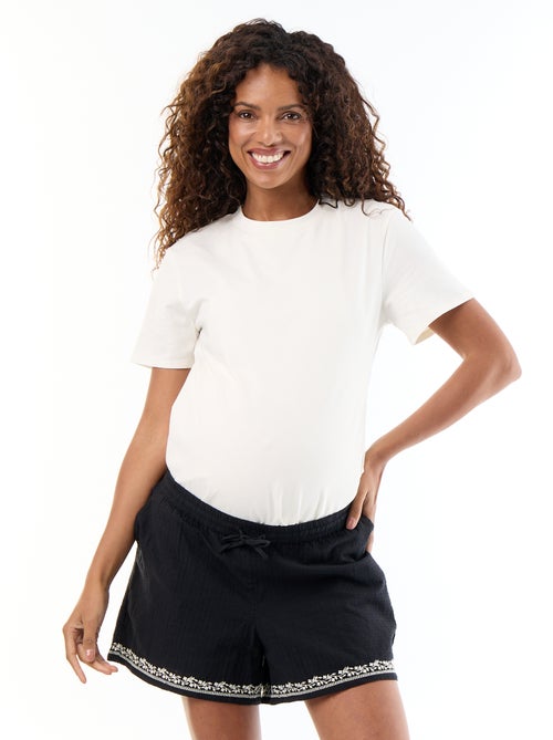 Short premaman ricamato - Kiabi Short premaman ricamato - Kiabi