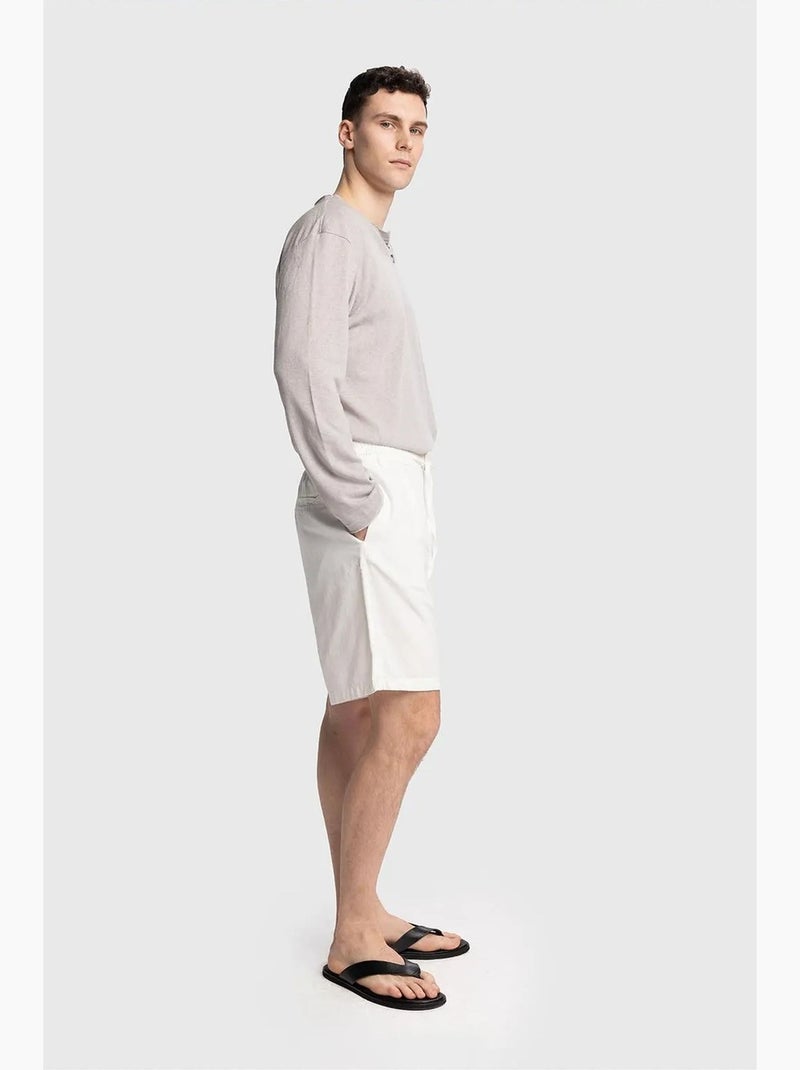 Short sartoriali uomo giesto Bianco - Kiabi