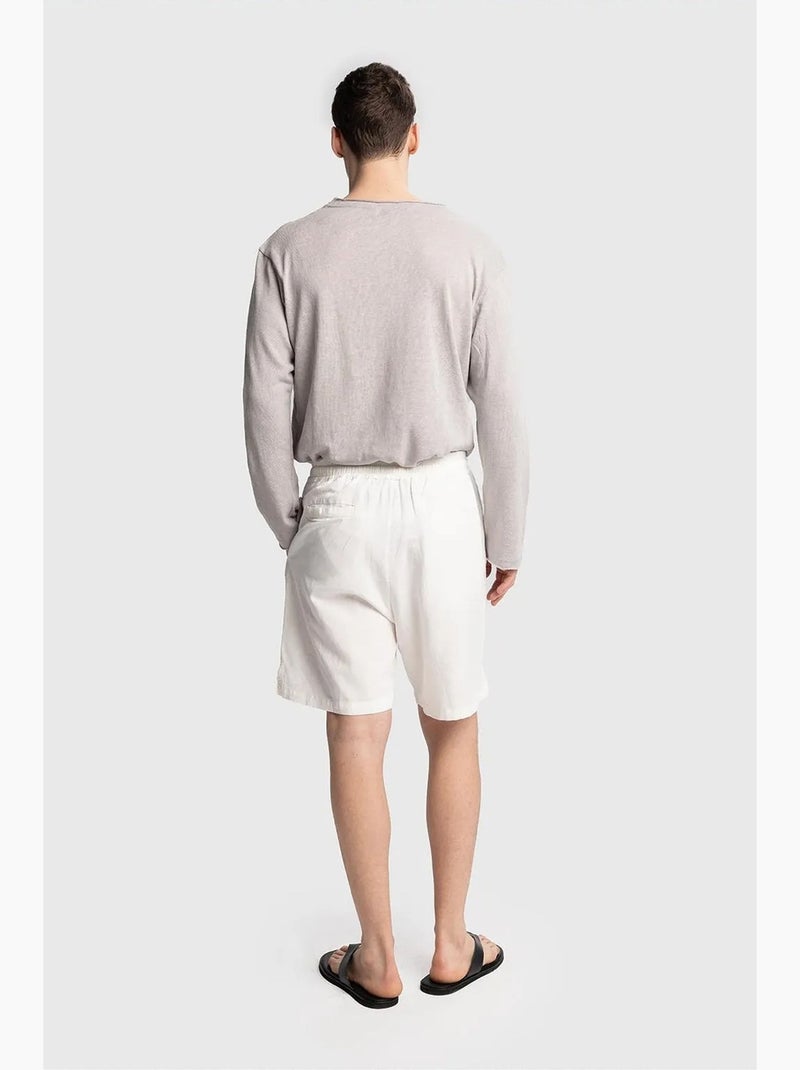 Short sartoriali uomo giesto Bianco - Kiabi