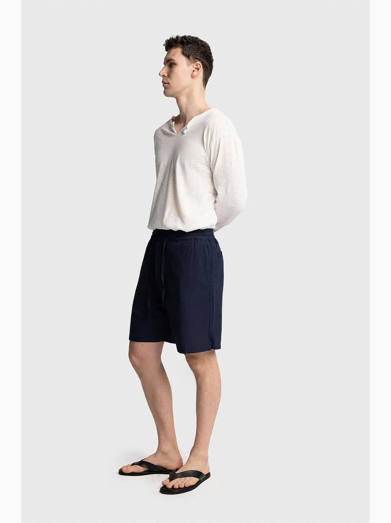 Short sartoriali uomo giesto Blu marino - Kiabi