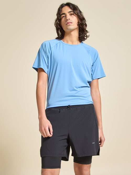 Short sportivi 2 in 1 - (ekstract) - Kiabi