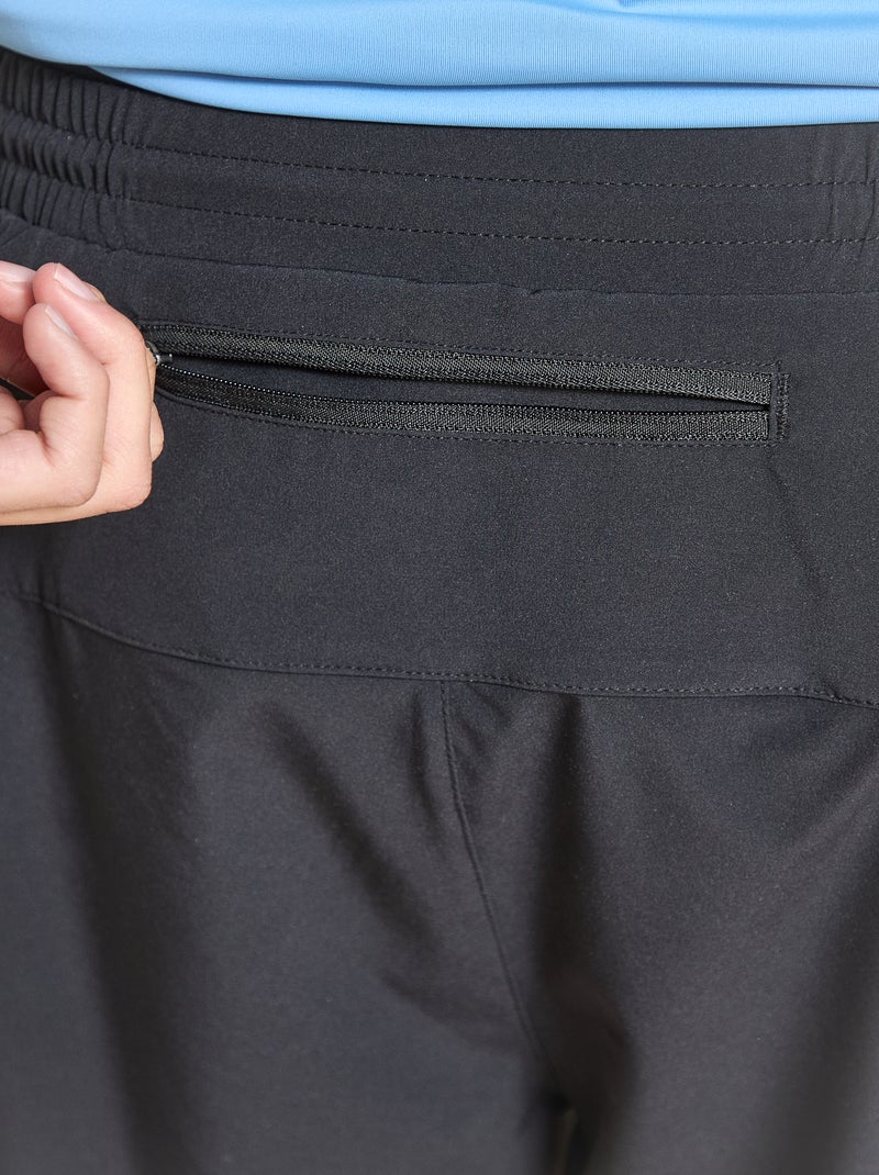 Short sportivi 2 in 1 - (ekstract) Nero - Kiabi