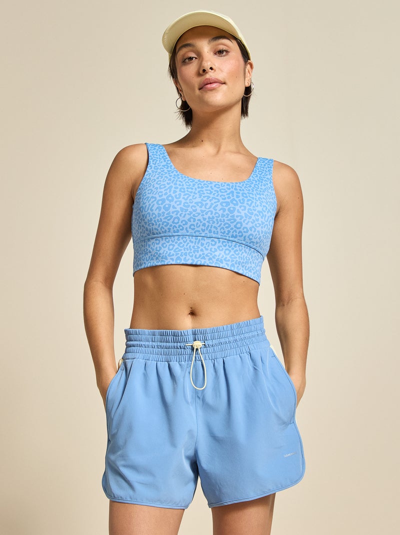 Short sportivi color block - (ekstract) Blu - Kiabi