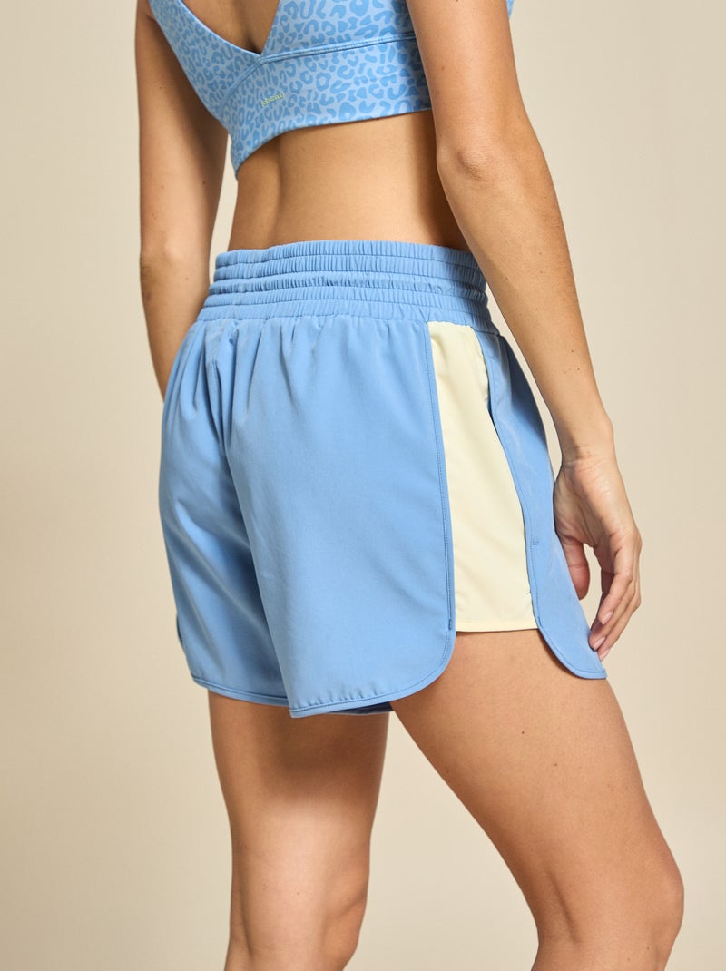 Short sportivi color block - (ekstract) Blu - Kiabi