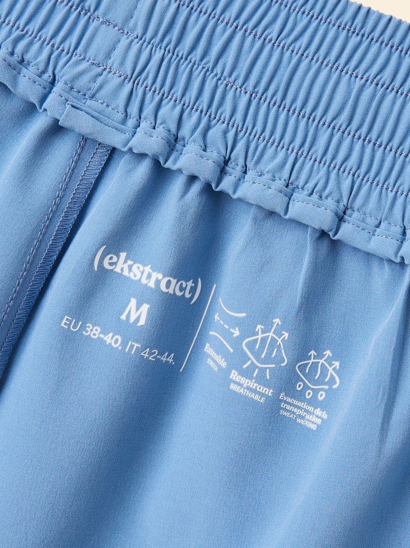 Short sportivi color block - (ekstract) Blu - Kiabi
