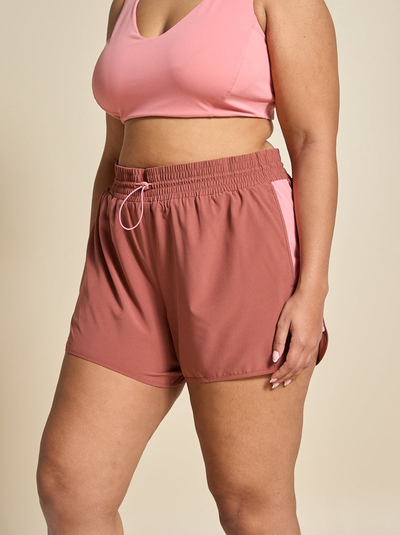 Short sportivi color block - (ekstract) Marrone - Kiabi