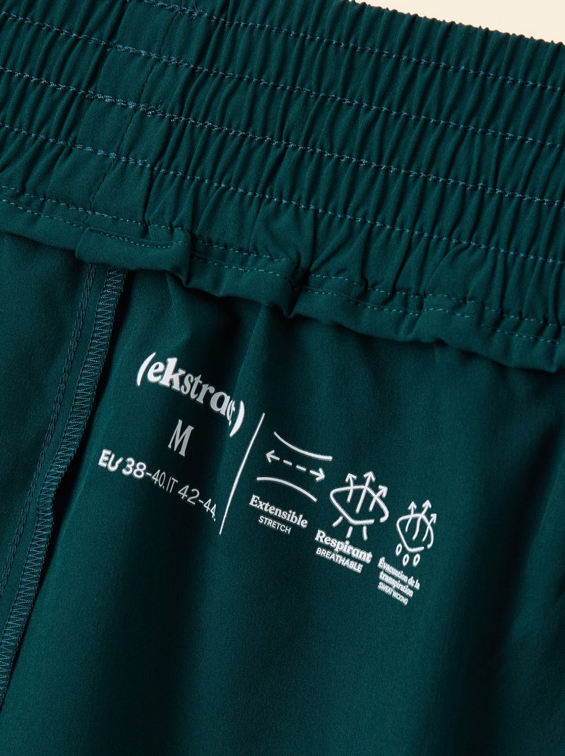 Short sportivi color block - (ekstract) Verde - Kiabi