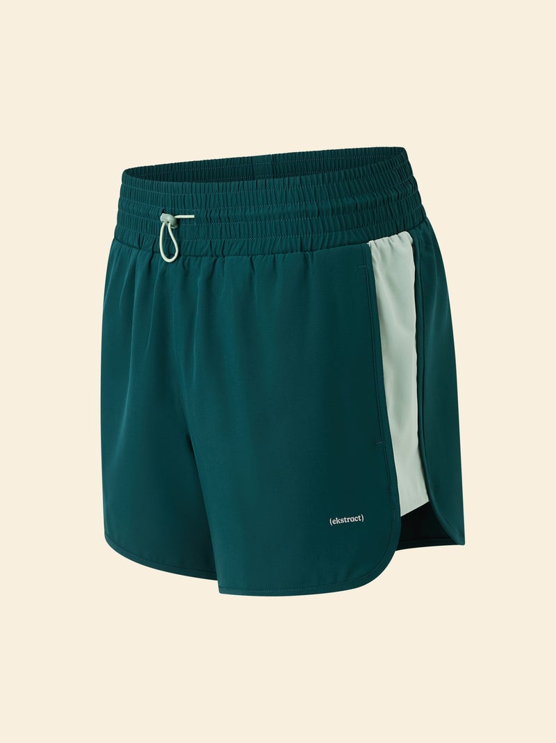 Short sportivi color block - (ekstract) Verde - Kiabi