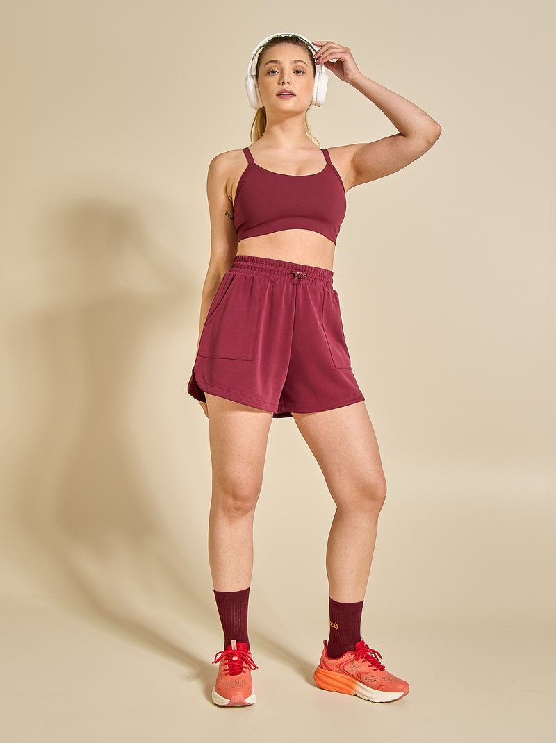 Short sportivo - (ekstract) Bordeaux - Kiabi