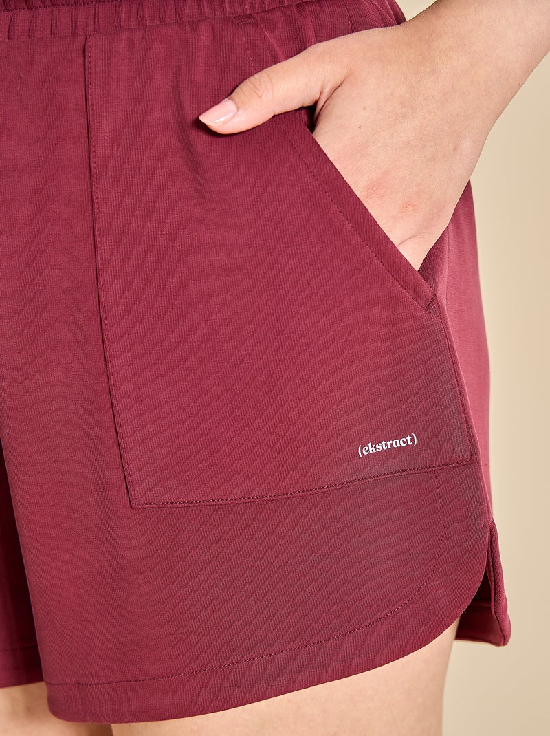 Short sportivo - (ekstract) Bordeaux - Kiabi