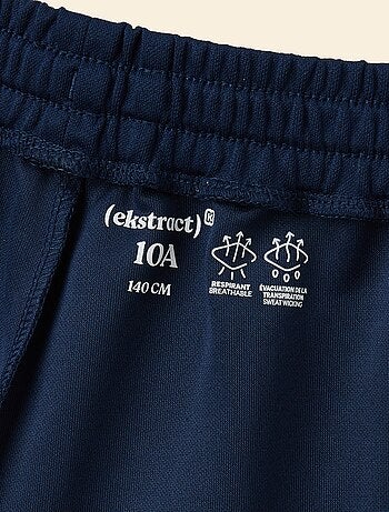 Ekstract - Short sportivo con bande a contrasto