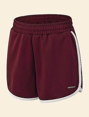 Ekstract - Short sportivo con bande a contrasto