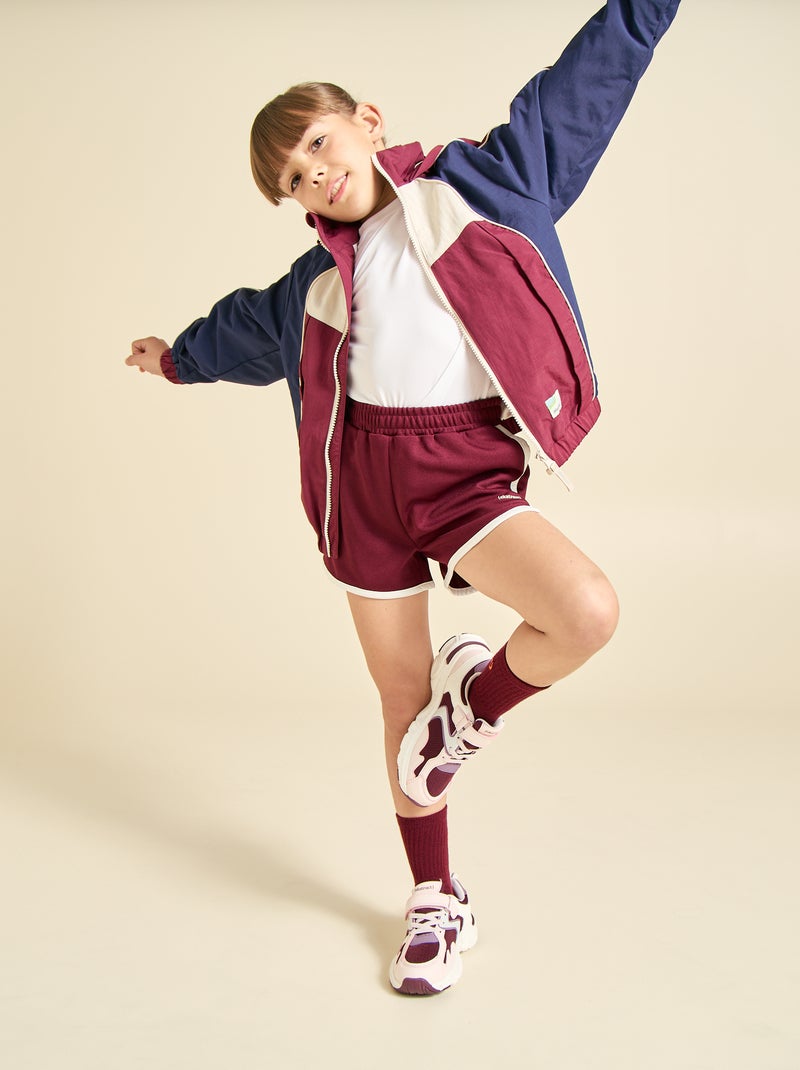 Short sportivo con bande a contrasto - (ekstract) Rosso - Kiabi