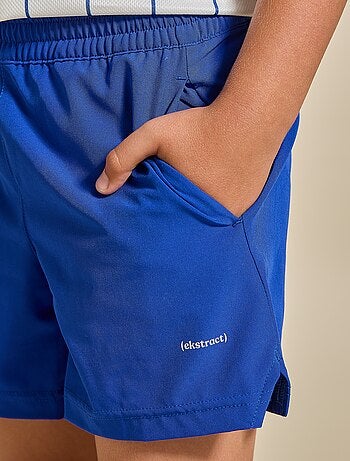Short sportivo con tasca posteriore con zip - (ekstract)