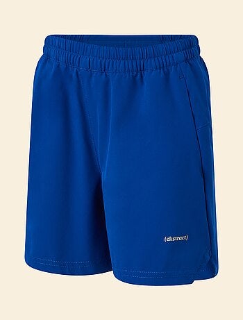 Short sportivo con tasca posteriore con zip - (ekstract)