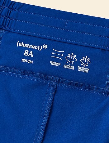 Short sportivo con tasca posteriore con zip - (ekstract)