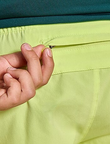 Short sportivo con tasca posteriore con zip - (ekstract)